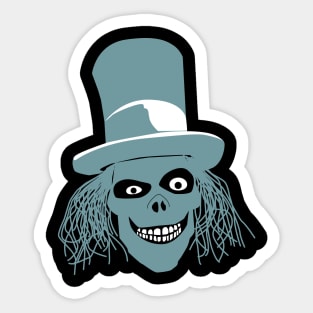 Hat Box Ghost Sticker